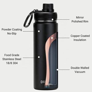 Botella de Agua Deportiva de Acero Inoxidable Speol, 2L, 32oz, 40oz, con Recubrimiento en Polvo, Aislamiento al Vacío, Doble Pared, Antiderrames, para Viaje, Venta al Por Mayor - Product Image 2