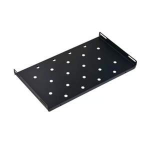 1U <span class=keywords><strong>SHELF</strong></span> Estante de servidor de 19 pulgadas Estante fijo con bandeja ventilada con orejas de montaje - Product Image 2