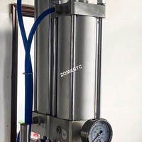 Máquina de Prensa Térmica 3T Pneumática de Grande Porte para Estampagem a Quente e Impressão de Folhas em Couro, PU, PVC e Gravação de Logotipos em Caixas de Presente
