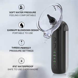 Limpiador de Oídos Eléctrico Recargable para Cuidado Personal, Kit de Eliminación de Cera de Oídos con Agua, Resistente al Agua IPX7, Capacidad de 300 ml, Uso Doméstico - Product Image 6