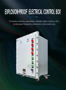 Boîte de distribution antidéflagrante IIB 200x200x130 ATEX IP66 380V/220V pour zones dangereuses, boîte de terminaison pour le pétrole et les produits chimiques - Product Image 6