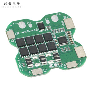 XR-4242-4S บอร์ดป้องกันแบตเตอรี่ลิเธียม4S 20A 15A 8A สำหรับกวาดเครื่องมือไฟฟ้าไฟถนนพลังงานแสงอาทิตย์ - Product Image 1