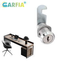 Serrure de meuble Hengshida 103, serrure de boîte aux lettres avec clés en plastique, serrure à came en alliage de zinc