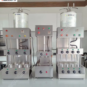 Máquina de helado de cono, molde de cono de pizza, rodillo de gofres de cono casero - Product Image 4