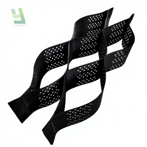 린위안 경쟁력 있는 가격의 유연하고 매끄러운 보행로 지오셀 HDPE 소재 경사로용 자갈 그리드 - Product Image 1