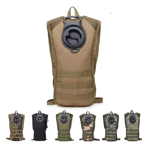 Sac à dos de vélo décontracté de camouflage pour le sport en plein air, fermeture éclair, sac d'hydratation imperméable, sac de cyclisme - Product Image 1