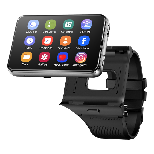 4G Smartwatch 2.88'' HD Large Touch Screen S999pro MTK6761 Detachable Strap Long Time Standby WIFI GPS Android Smart Watch