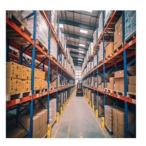 Guichang חובה כבדה מתלה מתכת גלגלים סופרמרקט מחסן מדפים תעשייתיים לאחסון מדפים תעשייתיים לאחסון - Product Image 3