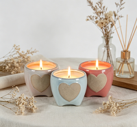 Brûleur de cire minimaliste en céramique noire, diffuseur d'huiles essentielles pour aromathérapie avec bougie chauffe-plat pour spa à domicile