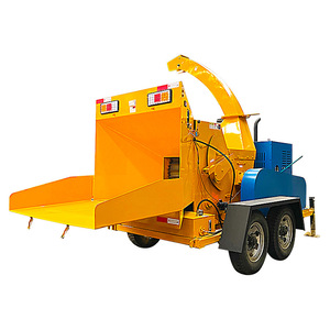 Trituradora de ramas de jardín multifuncional para materiales de desecho, con alimentación automática de madera, paja y ramas. - Product Image 5