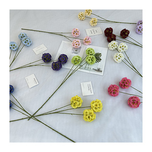 QYYM-321 sognando triplo mulino a vento di simulazione di frutta fiore di alta qualità polvere da sparo verde per la primavera Indoor natura Home - Product Image 1