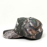 Casquette de baseball en coton camouflage jungle personnalisée, motif animalier brodé, style chasse western
