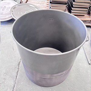 Seau de colle personnalisé pour corps de valve, revêtement antiadhésif en téflon, application par rouleau, équipement de stockage de produits chimiques - Product Image 2