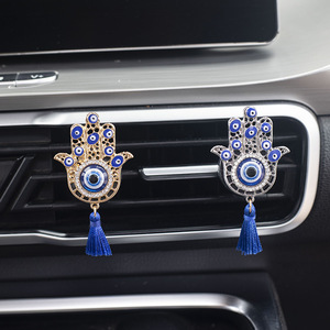 Colorful Palm Liked Car Ambientador Acondicionador Vent Clip Decoración Varios Aromas Precio al por mayor Alta calidad - Product Image 4