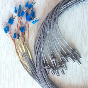 Metal-shiled kablo ile <span class=keywords><strong>K</strong></span> tipi M8 termokupl sensörü - Product Image 5