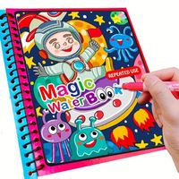 Großhandel Umweltfreundliches Papier-Kleinkindergeschichtenbuch Magisches Malbuch Zeichenspielzeug Wasserbuch Nachzeichnungsmatte Neueste Version