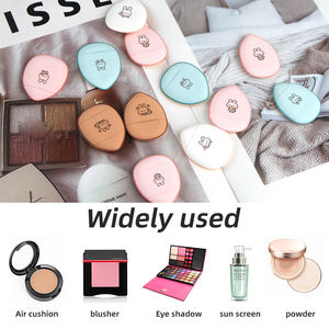 Mini Finger Powder Puff Thumb Powder Puff Venta al por mayor Air Cushion Cotton Candy Powder Puff para uso húmedo y seco Patrones de impresión - Product Image 5