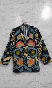 Chaqueta suzani tie dye tnt, chaqueta larga suzani para mujer, estilo bohemio, gitano, crewel, ideal para primavera, festivales, regalo especial. - Product Image 2