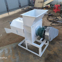Presse à huile de palme à double vis 15 T/H avec mini moteur diesel-petit extracteur d'huile de palme efficace