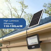 Lampe solaire tout-en-un pour aménagement paysager, détecteur de mouvement à distance, luminaire étanche pour parcs ruraux, trottoirs, cours et places publiques