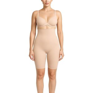 Womens High Waist Thigh Shaper Contour Flex Bottoms Medium <b>Control</b> Seamless <b>Tummy</b> <b>Control</b> Shapewear 2 Pack - Product Image 1