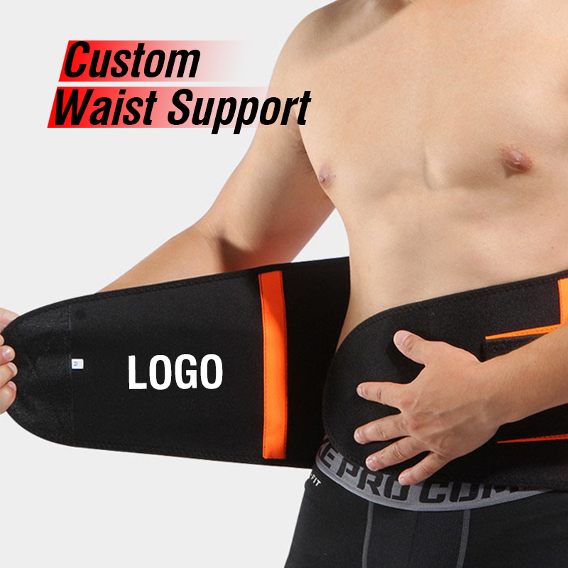 Wholesale Logo Adjustable Neoprene Waist Support Belt Weight Loss Workout Sweat Trimmer with Protection Function