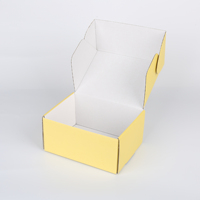 Petite expédition personnalisée carton ondulé brun boîte de papier emballage postal boîte d'emballage postal