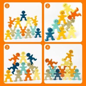 Số Lượng Lớn Bằng Gỗ Cầu Vồng Stacker Đồ Chơi Trẻ Em Cân Bằng Đào Tạo Trò Chơi Nhiều Màu Phân Loại Khối Cho Cảm Giác Tốt Kỹ Năng Động Cơ Phát Triển - Product Image 4