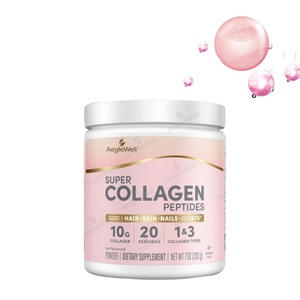 OEM ODM doğal kaynaklı hidrolize kollajen toz saç cilt tırnak ve eklem desteği kadınlar ve erkekler için kollajen takviyeleri - Product Image 1