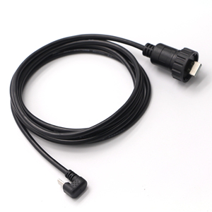 Cable USB-A a Micro en Ángulo Resistente al Agua - Ideal para Aplicaciones Marítimas, Automotrices y Electrónicas de Exterior - Product Image 5