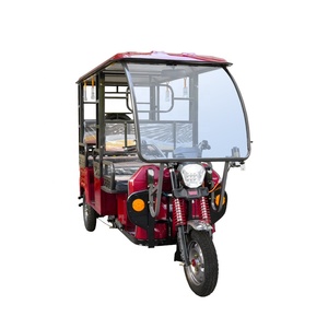 Triciclo eléctrico de 900W, triciclo Tuk E para carruaje, carrito eléctrico de pasajeros - Product Image 5