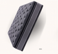Matelas de luxe à ressorts ensachés et mousse, taille King, respirant, compressé sous vide, pour adultes, enfants, usage hôtelier et chambre à coucher