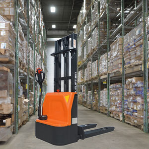 Apilador Eléctrico Flexible de 1500 kg, Transpaleta Manual con Alturas de Elevación Opcionales para Tareas de Almacenamiento en Almacenes de Múltiples Niveles - Product Image 2