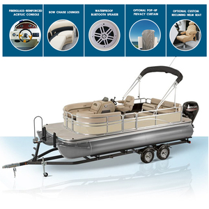 2025 Kinlife luxe Yacht <span class=keywords><strong>de</strong></span> luxe <span class=keywords><strong>meilleur</strong></span> <span class=keywords><strong>bateau</strong></span> <span class=keywords><strong>de</strong></span> <span class=keywords><strong>pêche</strong></span> ponton <span class=keywords><strong>en</strong></span> haute <span class=keywords><strong>mer</strong></span> pas cher avec salle <span class=keywords><strong>de</strong></span> bain coque <span class=keywords><strong>en</strong></span> aluminium moteur hors-bord - Product Image 3