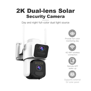 Telecamera Solare 4G con Batteria, Rilevamento Intelligente <span class=keywords><strong>di</strong></span> Persone, Avvisi Push, Pre-Registrazione AOV, Previene Riprese Sprecate, Sensore CMOS, Scheda <span class=keywords><strong>di</strong></span> Memoria - Product Image 5