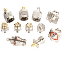 Adaptador Coaxial BNC RF de Cobre Puro, Conector Macho a Hembra, Divisor en Forma de T de 2, 3 y 4 Vías para Comunicación RF