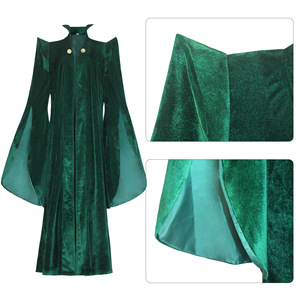 Costume de Sorcellerie et de Magie, Robe de Président de l'École de Sorcellerie et de Magie de Poudlard, Professeur Mileva McGonagall, Costume d'Halloween - Product Image 5