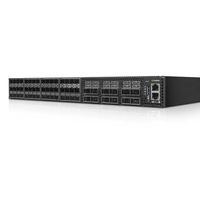Commutateur Mellanox 40 ports 200G QSFP56 HDR MQM8700-HS2F commutateur réseau à fibre optique haute vitesse MLNX-OS montage en rack 1U capacité 512