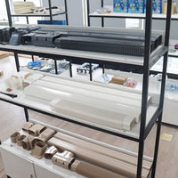 Couverture de tuyauterie pour climatiseur split, PVC ABS HL75 à HL160, résistante aux UV, conforme ROHS, pour installation résidentielle