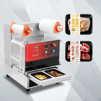 Machine de scellage thermique électrique automatique à moule personnalisé, haute vitesse, certifiée CE, économe en énergie, pour papier, feuille, bouteilles, restauration rapide