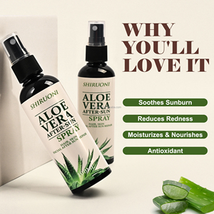 Bruma Facial Refrescante de Aloe Vera para Después del Sol, Absorción Rápida, Alivio de Quemaduras Solares, Vitamina C para la Piel, <span class=keywords><strong>Spray</strong></span> de Aloe Vera para Después del Sol - Product Image 4