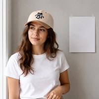 Casquette de baseball unisexe en velours côtelé bicolore, six panneaux, réglable, avec visière contrastante, logo brodé personnalisé, vente en gros