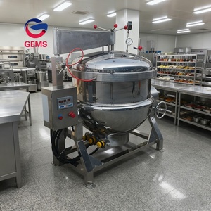 Thương mại thịt nồi 100 lít Nồi áp suất lò cho nấu ăn thịt hỗn hợp cháo thịt sôi nấu ăn nồi máy - Product Image 1