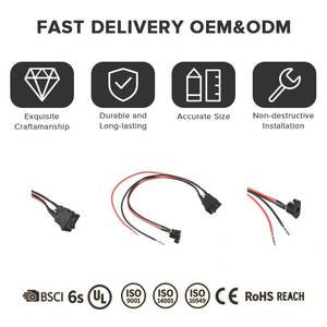 Высокогибкие многократные M12-адаптерные разъемы для кабельных сборок из PBT для компьютеров, мотоциклов, робототехники, промышленных рабочих станций - Product Image 4