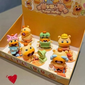 ตุ๊กตาคาปิบาร่าลูลู่ PVC ยอดนิยม กล่องสุ่ม ของเล่นสุดฮิต น่ารัก ของตกแต่งรถยนต์สุดสร้างสรรค์ สำหรับวัยรุ่น 15-35 ปี - Product Image 5