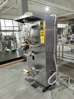 Machine d'emballage et de remplissage de sachets d'eau pure, haute efficacité, plastique, automatique, 2200b/h, bonne qualité, Chine
