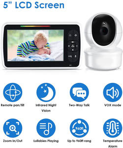 5 pouces <span class=keywords><strong>pas</strong></span> <span class=keywords><strong>cher</strong></span> vente chaude bonne qualité Smartree bébé maison caméra, bébé moniteur caméra - Product Image 4
