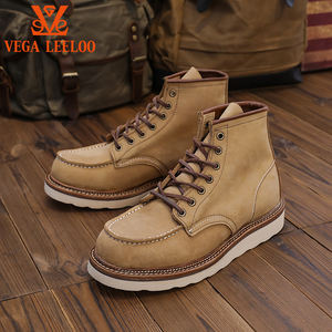 美国复古男士摩托靴秋冬季马丁靴男女皆宜的鸭子猎靴 - Product Image 4