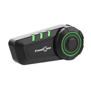 Para FreedConn motocicleta Bluetooth 5,0 casco intercomunicador 2KM rango inalámbrico IP67 impermeable 15H tiempo de conversación música compartida - Product Image 3