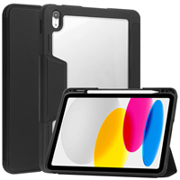 Étui de protection pour tablette iPad avec support pour stylet et fonction veille/réveil automatique